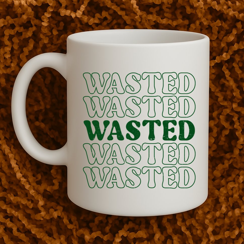 Wasted Retro Mug