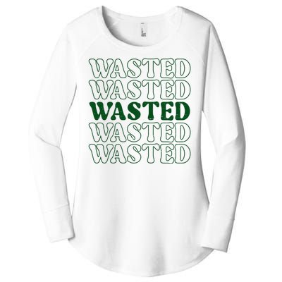 Wasted Retro Women's Perfect Tri Tunic Long Sleeve Shirt