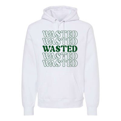 Wasted Retro Premium Hoodie