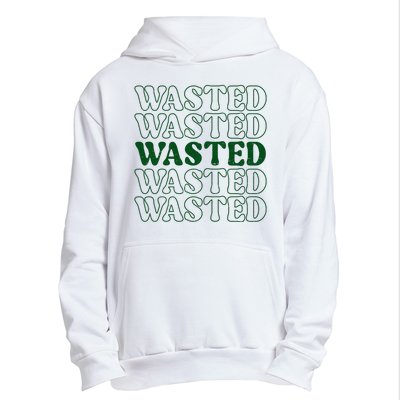 Wasted Retro Urban Pullover Hoodie