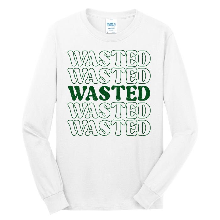 Wasted Retro Tall Long Sleeve T-Shirt