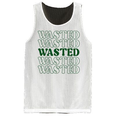 Wasted Retro Mesh Reversible Basketball Jersey Tank