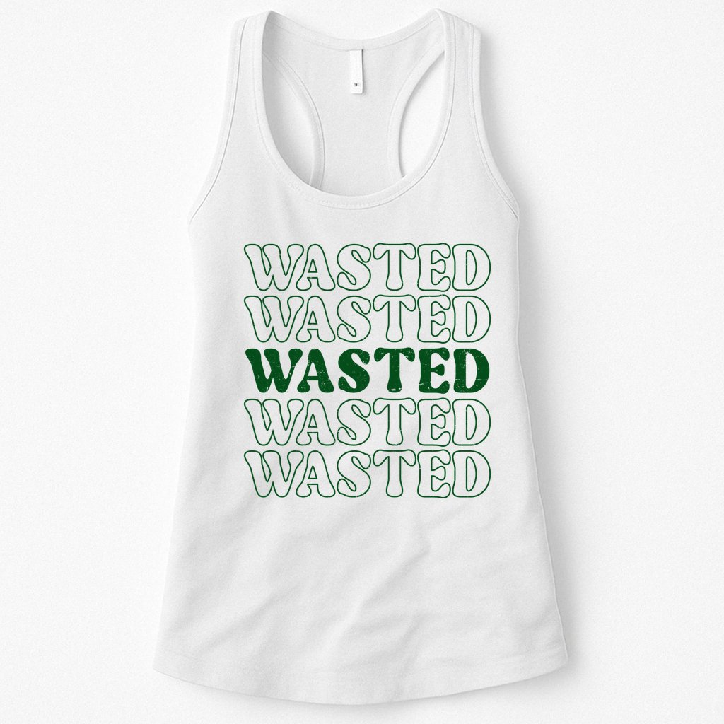 Wasted Retro Womens Tank Top