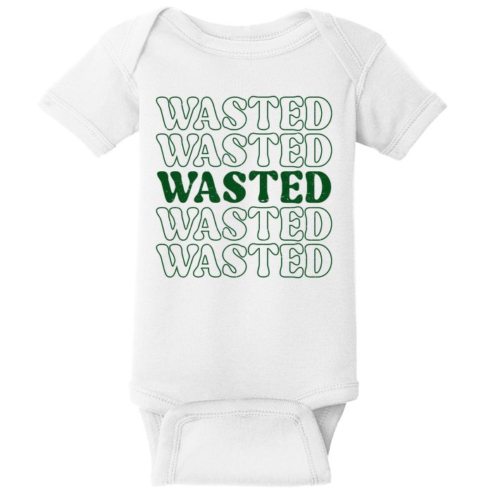 Wasted Retro Baby Bodysuit