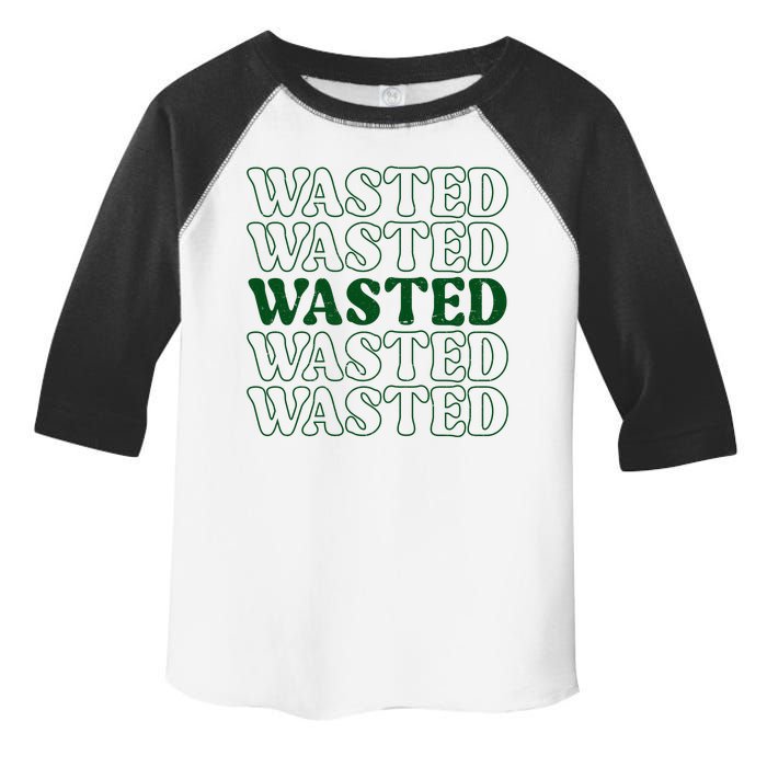 Wasted Retro Toddler Fine Jersey T-Shirt