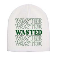 Wasted Retro Short Acrylic Beanie