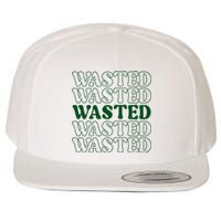 Wasted Retro Wool Snapback Cap