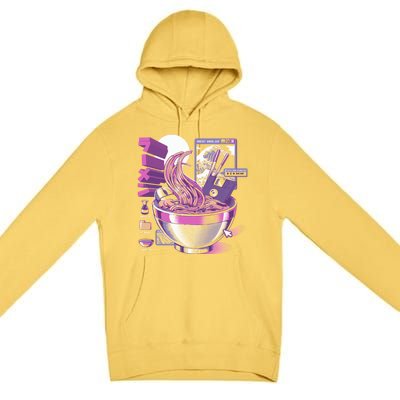 Web Ramen Premium Pullover Hoodie