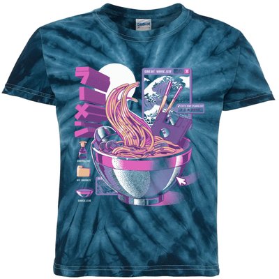 Web Ramen Kids Tie-Dye T-Shirt