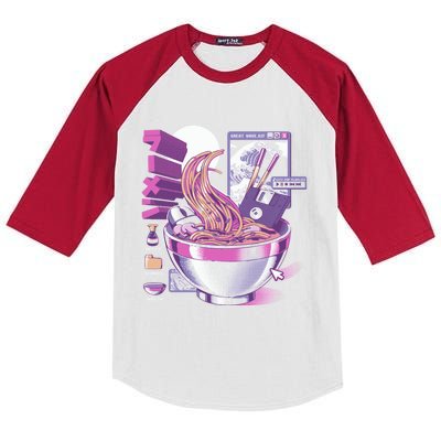 Web Ramen Kids Colorblock Raglan Jersey