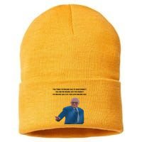 Wti Realist You Think IM Drilling Gas To Make Money You See Me Making Any Fkn M Sustainable Knit Beanie