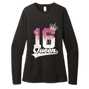 Wo SWEET 16 QUEEN 16TH BIRTHDAY Womens CVC Long Sleeve Shirt