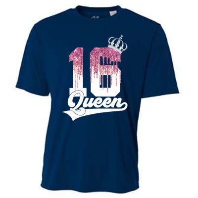 Wo SWEET 16 QUEEN 16TH BIRTHDAY Cooling Performance Crew T-Shirt