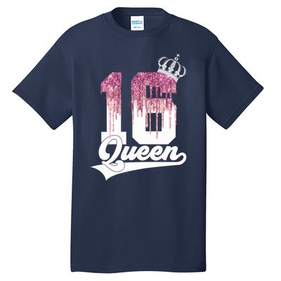 Wo SWEET 16 QUEEN 16TH BIRTHDAY Tall T-Shirt