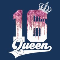 Wo SWEET 16 QUEEN 16TH BIRTHDAY Drawstring Bag