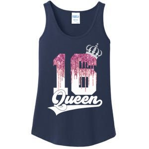 Wo SWEET 16 QUEEN 16TH BIRTHDAY Ladies Essential Tank