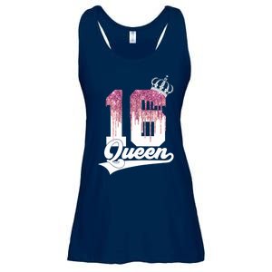 Wo SWEET 16 QUEEN 16TH BIRTHDAY Ladies Essential Flowy Tank