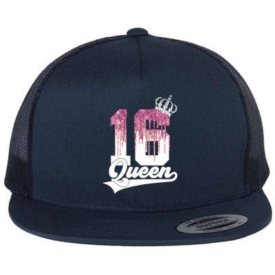 Wo SWEET 16 QUEEN 16TH BIRTHDAY Flatbill Hat
