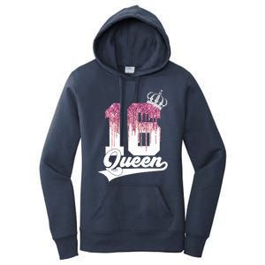 Wo SWEET 16 QUEEN 16TH BIRTHDAY Women's Pullover Hoodie