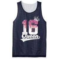 Wo SWEET 16 QUEEN 16TH BIRTHDAY Mesh Reversible Basketball Jersey Tank