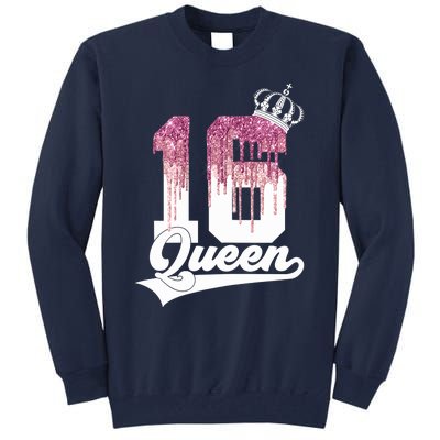 Wo SWEET 16 QUEEN 16TH BIRTHDAY Tall Sweatshirt