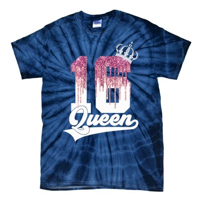 Wo SWEET 16 QUEEN 16TH BIRTHDAY Tie-Dye T-Shirt