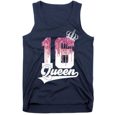 Wo SWEET 16 QUEEN 16TH BIRTHDAY Tank Top