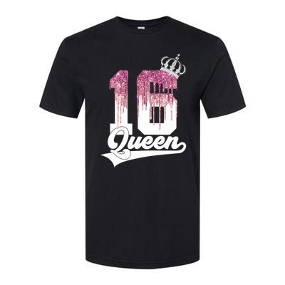 Wo SWEET 16 QUEEN 16TH BIRTHDAY Softstyle CVC T-Shirt