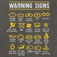 Warning Signs 101 Funny Car Mechanic Cotton Canvas Backpack