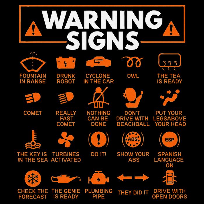 Warning Signs 101 Funny Car Mechanic Gift Gift Car Funny Tall T-Shirt