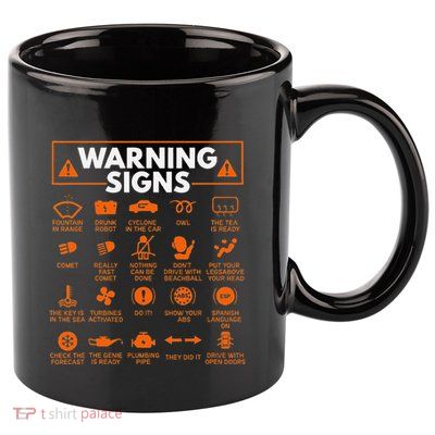 Warning Signs 101 Funny Car Mechanic Gift Gift Car Funny 11oz C Handle Ceramic Mug