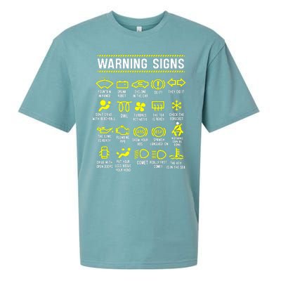 Warning Signs 101 Sueded Cloud Jersey T-Shirt