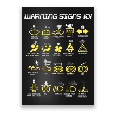 Warning Signs 101 Poster