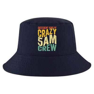 Workout Squad 5 AM Crew Funny Gym Saying Vintage Cool Comfort Performance Bucket Hat