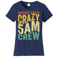 Workout Squad 5 AM Crew Funny Gym Saying Vintage Women's T-Shirt