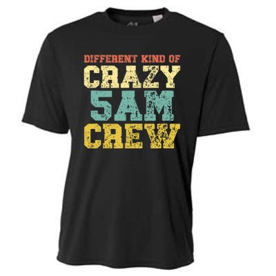 Workout Squad 5 AM Crew Funny Gym Saying Retro Vintage Cooling Performance Crew T-Shirt