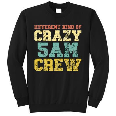 Workout Squad 5 AM Crew Funny Gym Saying Retro Vintage Sweatshirt