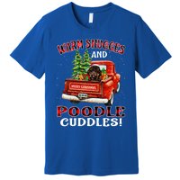 Warm Snuggles And Poodle Cuddles Christmas Gift Premium T-Shirt