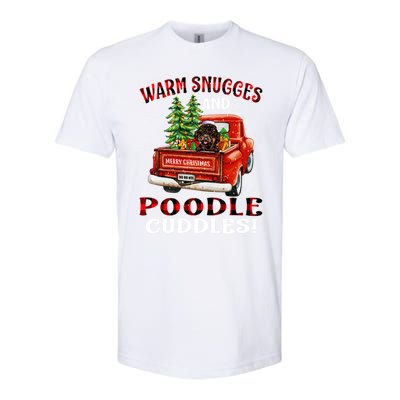 Warm Snuggles And Poodle Cuddles Christmas Gift Softstyle CVC T-Shirt