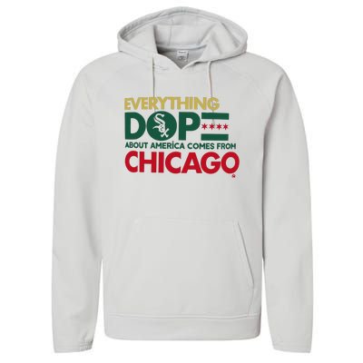 White Sox Africanamerican Heritage Night Giveaway 2024 Performance Fleece Hoodie