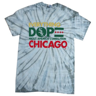 White Sox Africanamerican Heritage Night Giveaway 2024 Tie-Dye T-Shirt