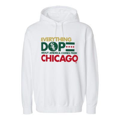 White Sox Africanamerican Heritage Night Giveaway 2024 Garment-Dyed Fleece Hoodie