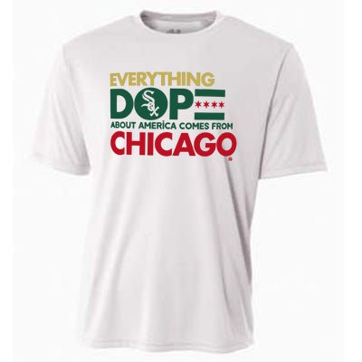 White Sox Africanamerican Heritage Night Giveaway 2024 Cooling Performance Crew T-Shirt