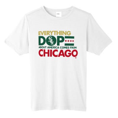 White Sox Africanamerican Heritage Night Giveaway 2024 Tall Fusion ChromaSoft Performance T-Shirt