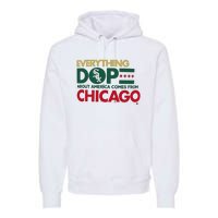 White Sox Africanamerican Heritage Night Giveaway 2024 Premium Hoodie