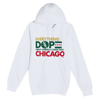 White Sox Africanamerican Heritage Night Giveaway 2024 Premium Pullover Hoodie