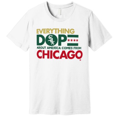 White Sox Africanamerican Heritage Night Giveaway 2024 Premium T-Shirt