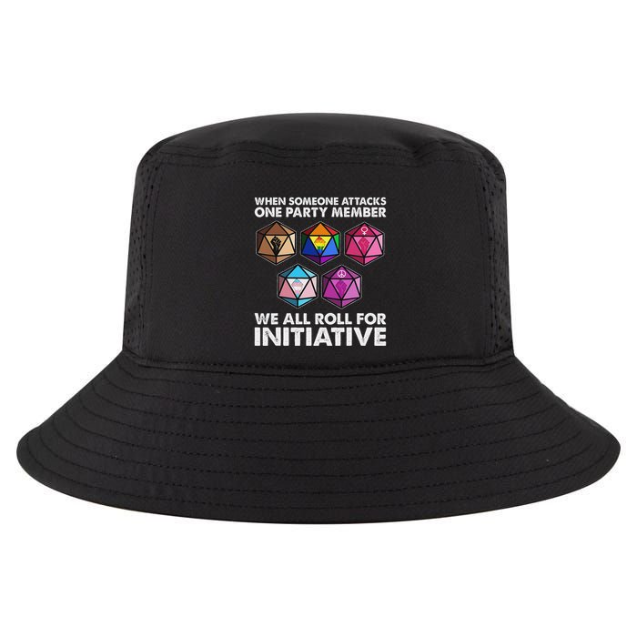 When Someone Attacks One Party Member We Roll For Initiative Cool Comfort Performance Bucket Hat