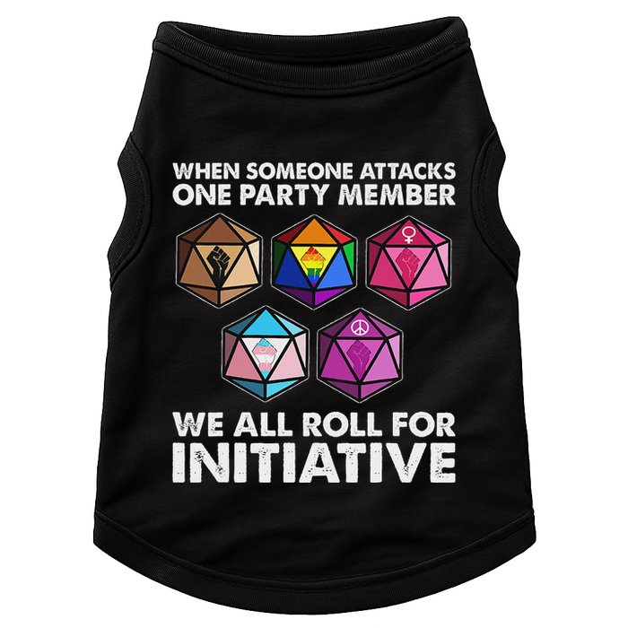 When Someone Attacks One Party Member We Roll For Initiative Doggie Tank