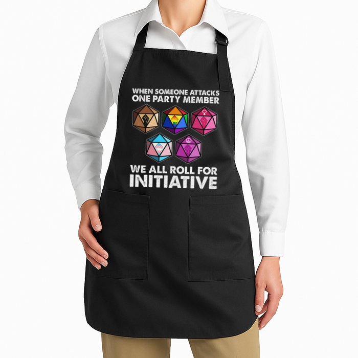 When Someone Attacks One Party Member We Roll For Initiative Apron